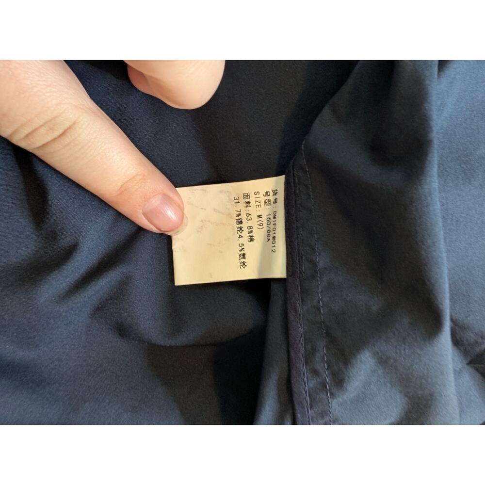 dunuu quiet luxury navy trench dress Size Medium - Picture 6 of 12